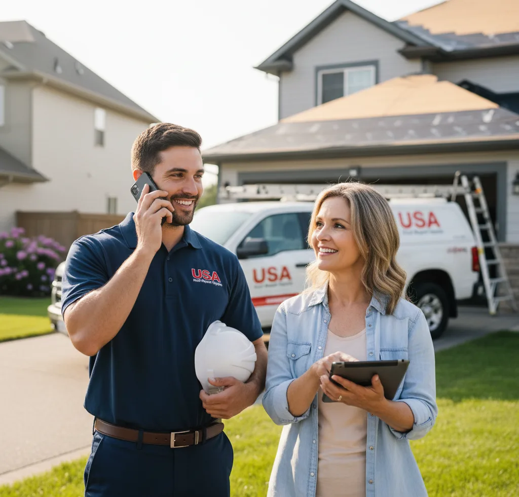USA Roof Repair Experts customer support in Milford